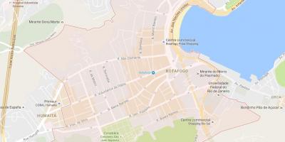 નકશો Botafogo