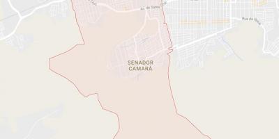 નકશો Senador Camará