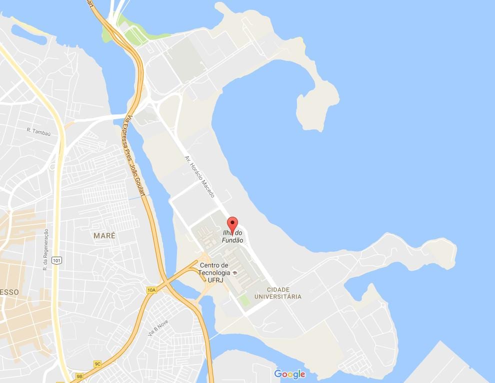 નકશો Fundão