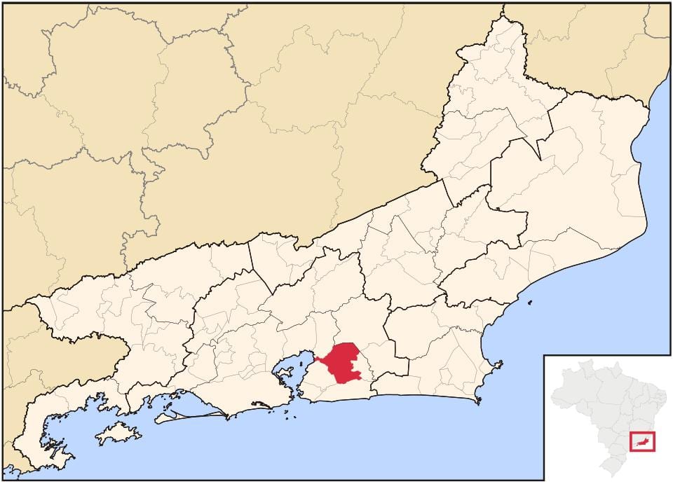નકશો Itaboraí