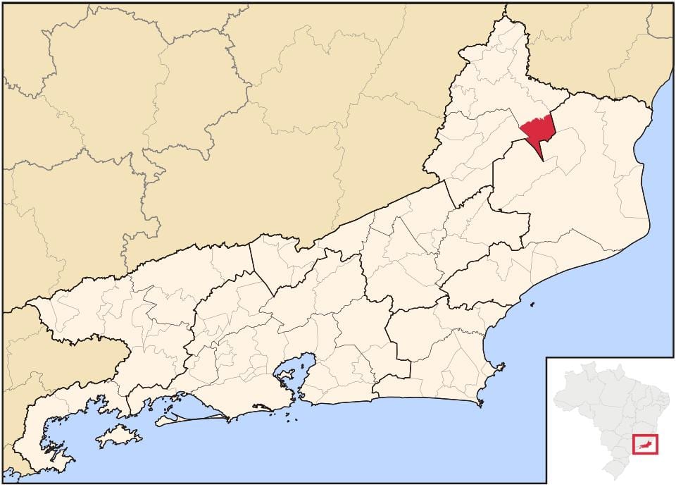 નકશો Italva