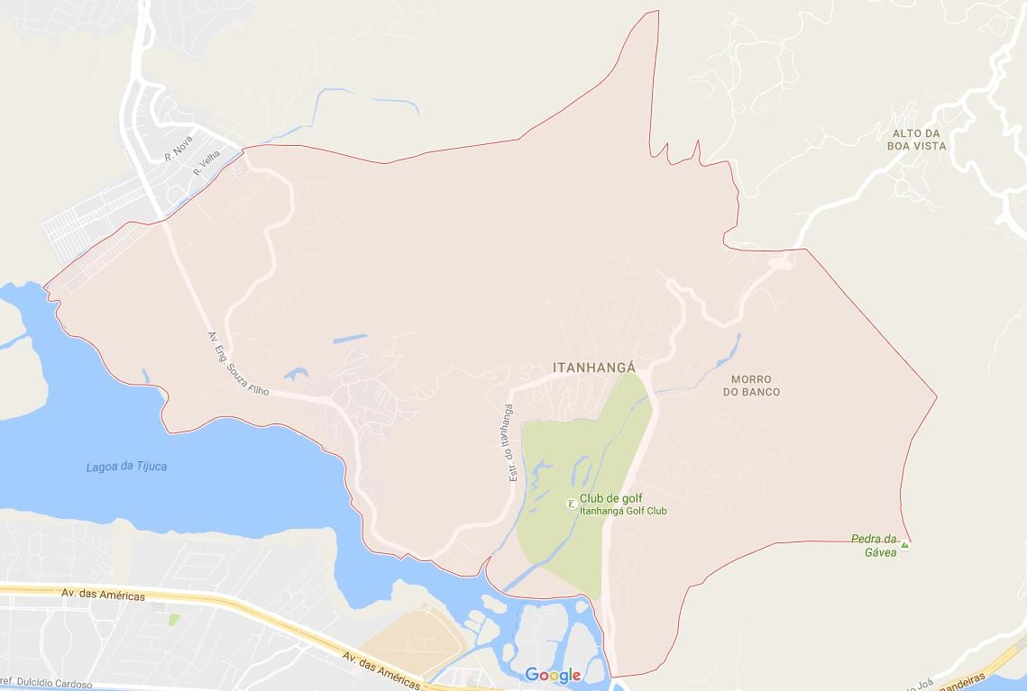 નકશો Itanhangá