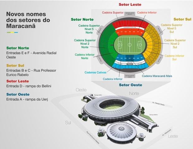 નકશો Maracanã