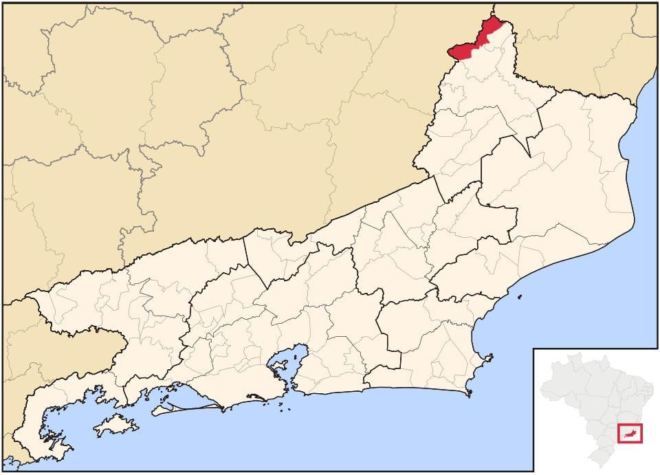 નકશો Porciúncula