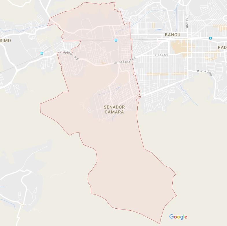નકશો Senador Camará