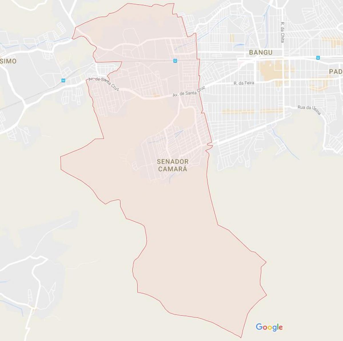 નકશો Senador Camará