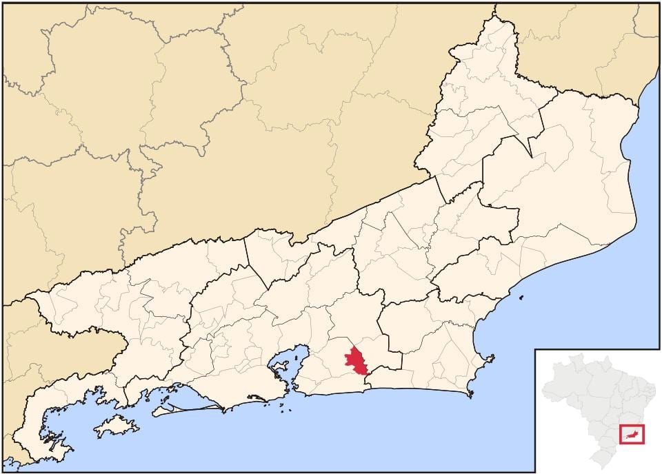 નકશો Tanguá