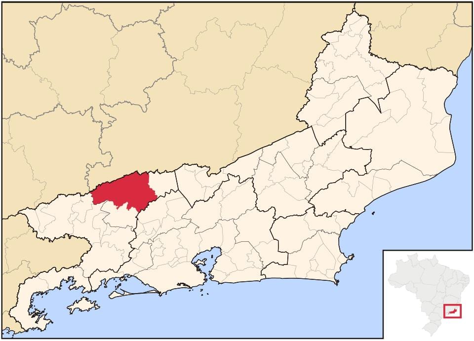 નકશો Valença