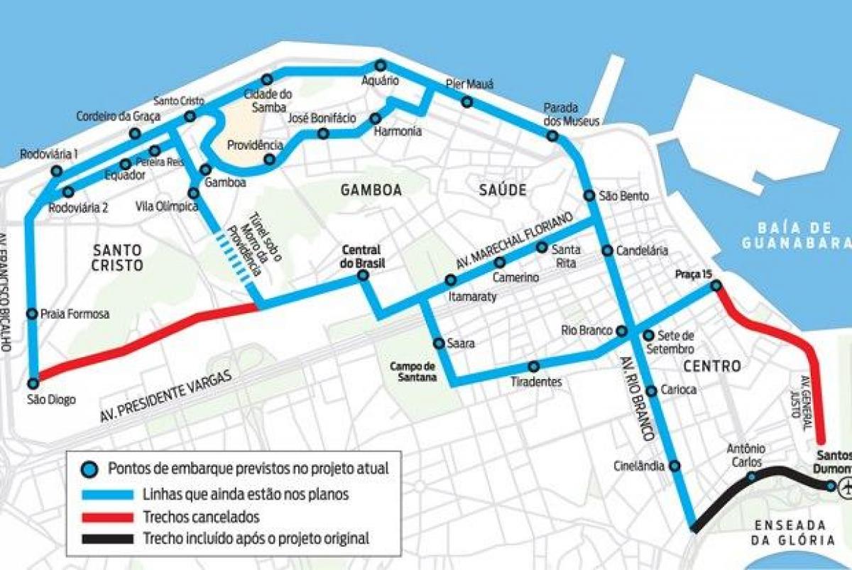 નકશો VLT Carioca