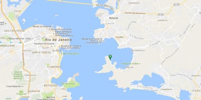 નકશો બીચ Jurujuba