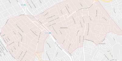 નકશો Anchieta
