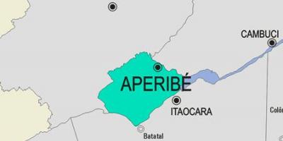 નકશો Aperibé નગરપાલિકા