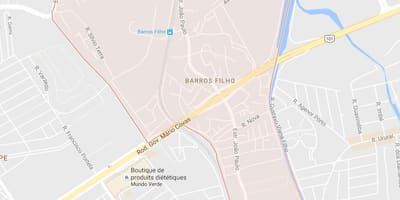 નકશો Barros Filho