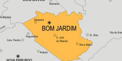 નકશો Bom Jardim નગરપાલિકા