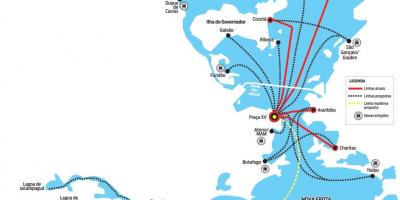નકશો CCR Barcas