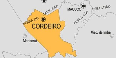 નકશો Cordeiro નગરપાલિકા