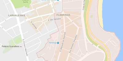નકશો Flamengo