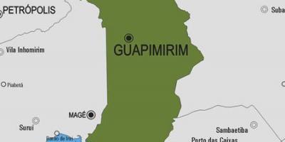 નકશો Guapimirim નગરપાલિકા