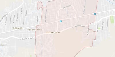 નકશો Inhoaíba