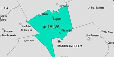 નકશો Italva નગરપાલિકા