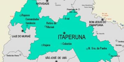 નકશો Itaperuna નગરપાલિકા