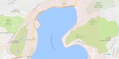 નકશો Lagoa