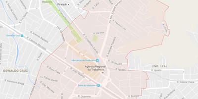 નકશો Madureira