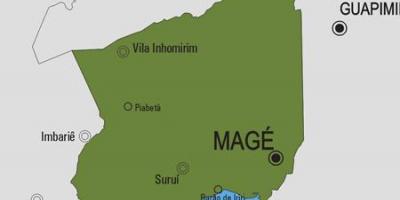 નકશો Magé નગરપાલિકા