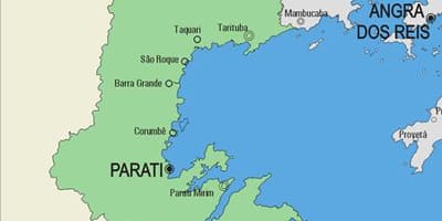 નકશો Parati નગરપાલિકા