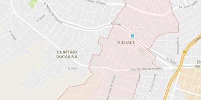 નકશો Piedade