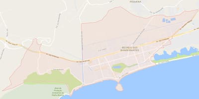 નકશો Recreio dos Bandeirantes