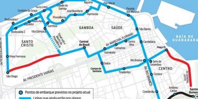 નકશો VLT Carioca
